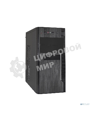 Компьютерный корпус ExeGate EX283245RUS Minitower ExeGate MA-373X-600W-12 (mATX, БП UN600 с вент. 12см, 2*USB, аудио, черный)