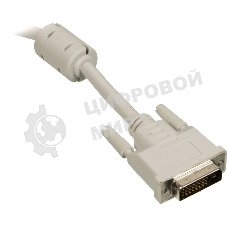 Кабель DVI Ningbo RD-DVI-1-BR DVI-D(m) dual link/DVI-D(m) dual link 1.8м