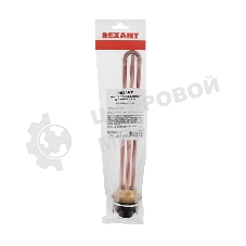 Нагревательный элемент для бойлера Rexant ТЭН RDT 3,0 кВт, термостат 15 A, кольцо уплотнительное D 42 мм