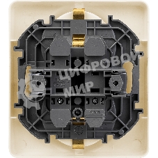 Розетка 2 x 2К+З немецкий стандарт 16А 250 В слоновая кость