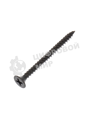 Саморез гипсокартон-металл Kranz 3.5х45, пакет (50 шт./уп.)