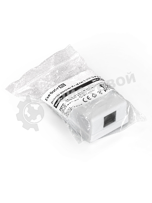 Розетка компьютерная внешняя ExeGate SM1-RJ45-C6 RJ-45 кат.6 UTP Krone/110