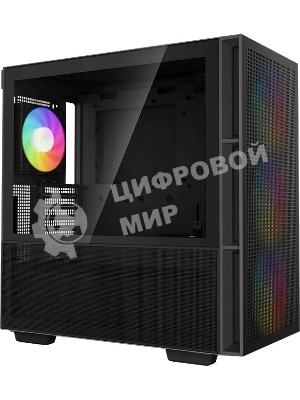 Компьютерный корпус DeepCool CH560 черный (R-CH560-BKAPE4-G-1) (ATX, без БП, 2хUSB, с окном)