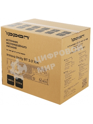 Источник бесперебойного питания Ippon Innova Unity RT 3-3 10K 10000Вт 10000ВА черный