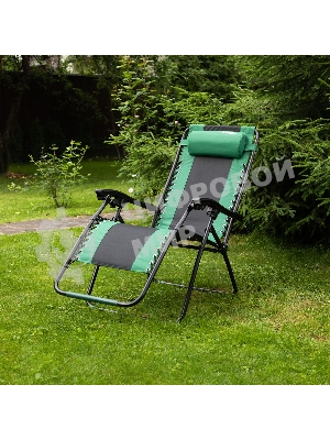 Кресло-шезлонг Palisad Camping складное, многопозиционное 160х63,5х109 cм