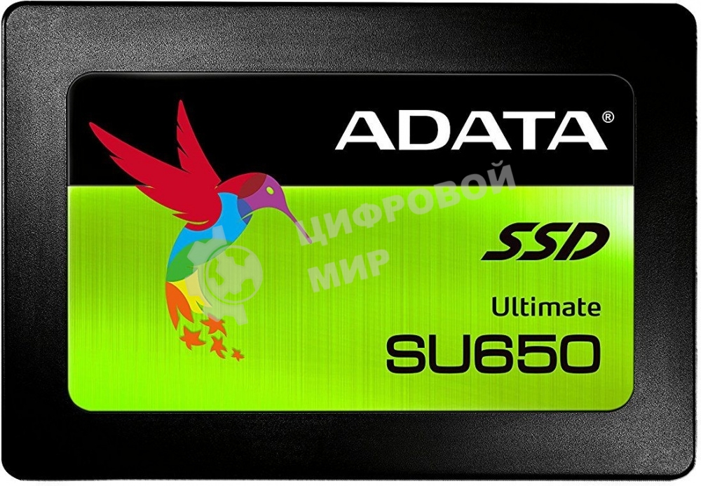Накопитель SSD ADATA SU650, 480Gb, SATA III, 2.5