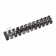 Клеммная колодка винтовая Rexant KВ-16 (6-16 мм²), ток 30 A, полипропилен черный (ЗВИ)