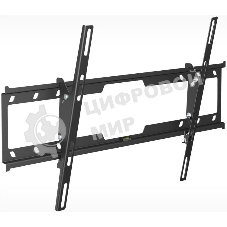 Кронштейн Holder LCD-T6628-B черный Диагональ: от 32-70. до 45кг. от стены: 57мм. Угол наклона:+2⁰ + 15⁰, Поворот:0⁰ Vesa  600*400, 400*400, 400*200, 400*300, 300*300, 200*300, 200*200, 100*100