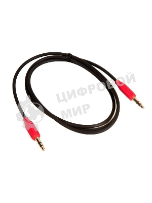 Аудио кабель 3.5 мм jack - 3.5 мм jack/HOCO HC-79293 UPA11/1m/позолоченные контакты/черный AUX