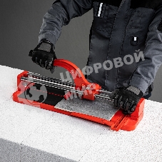 Плиткорез MTX 400 х 16 мм, литая станина, каретка на подшипниках, усиленная рукоятка