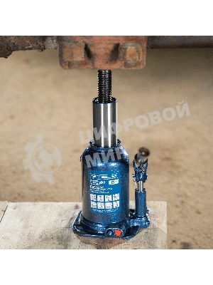 Домкрат гидравлический бутылочный телескопический Stels 8 т, подъем 180-410 мм