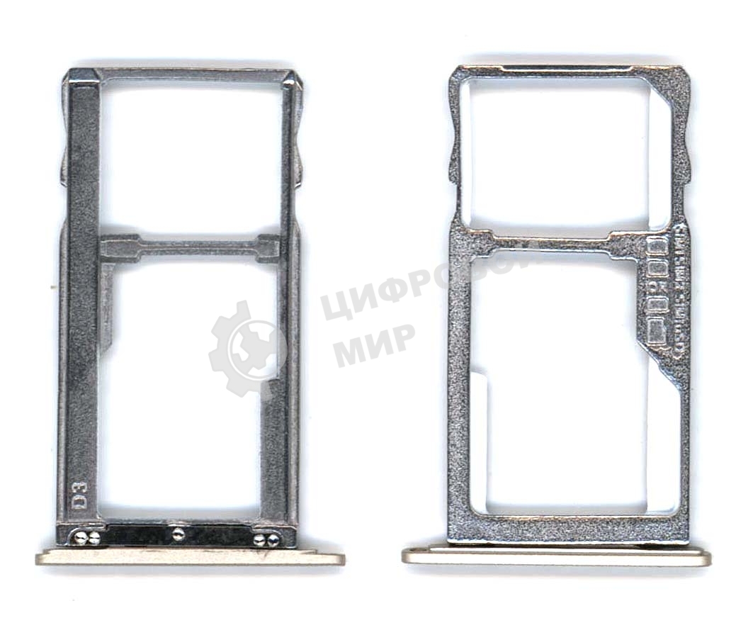 Лоток для SIM-карты Meizu M3 Note золотой
