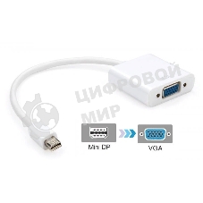 Переходник видео Premier 6-912 miniDisplayport (m)/VGA (f) 0.15м. белый