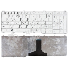 Клавиатура для ноутбука Toshiba Satellite C650 C660 L650 L670 L750 L750D белый