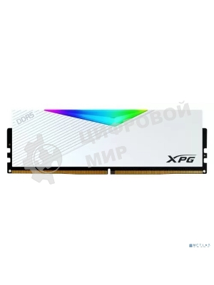 Оперативная память XPG Lancer, DDR5, 64GB (2x32GB), 6000MHz, CL30, DIMM, с радиаторами, RGB, белый