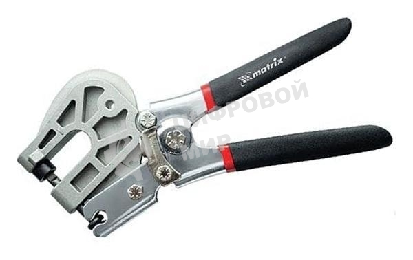 Клещи Matrix просекатель для металлического профиля (подгипсокартон) работа одной рукой