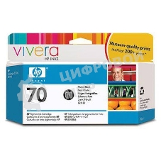 Картридж струйный HP №70 C9449A фото черный для HP DJ Z2100/Z3100 (130мл)