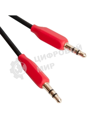 Аудио кабель 3.5 мм jack - 3.5 мм jack/HOCO HC-79293 UPA11/1m/позолоченные контакты/черный AUX