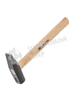 Молоток Сибртех слесарный, 500 г, квадратный боек, деревянная рукоятка