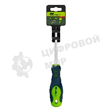 Отвертка Сибртех, PH2 х 100 мм, CrV, двухкомпонентная рукоятка