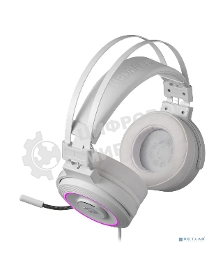 Гарнитура Redragon Lamia 2 белый, проводная, USB, подсветка
