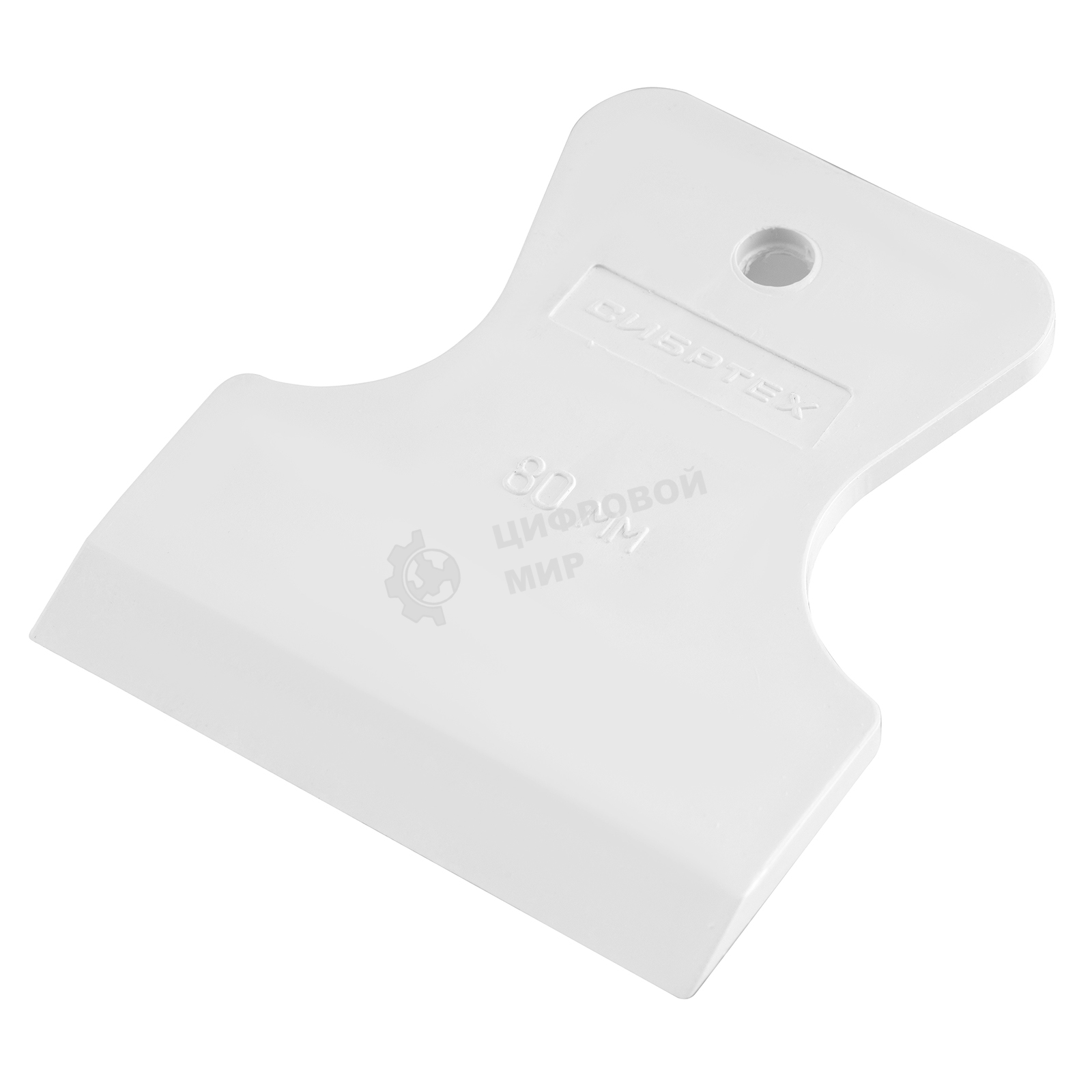 Набор шпателей Sparta 40-60-80 мм, белая резина, 3 шт.