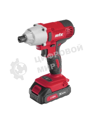 Винтоверт ударный аккумуляторный MTX CIDS-20-280, Li-Ion, 20 В