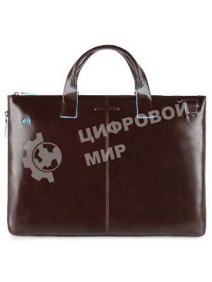 Сумка для ноутбука Piquadro Blue Square CA4021B2/MO коричневый натур.кожа