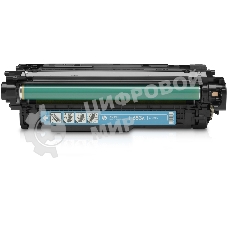 Тонер Картридж HP 653A CF321A голубой для HP MFP M680 (16000 стр.)