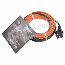 Греющий саморегулирующийся кабель Rexant (в трубу) 10HTM2-CT (2м/20Вт)