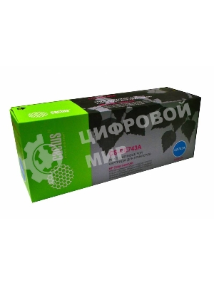 Картридж лазерный Cactus CS-CE743A пурпурный (7300 стр.) для HP CLJ CP5220/CP5221/CP5223/CP5225/CP5227/CP5229