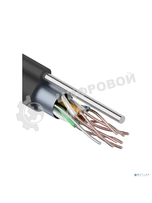 Кабель витая пара PROconnect FTP 4PR 24AWG, cat.5e, наружный (OUTDOOR) + ТРОС*1 (бухта 305 м)