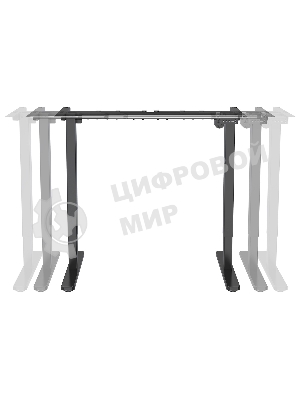 Подстолье Cactus CS-EDF-BK каркас черный