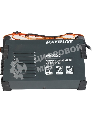 Сварочный аппарат Patriot WM230D инвертор ММА 10.7кВт