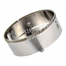 Сверло алмазное Matrix по керамограниту, 120 х 67 мм, 3-гранный хвостовик