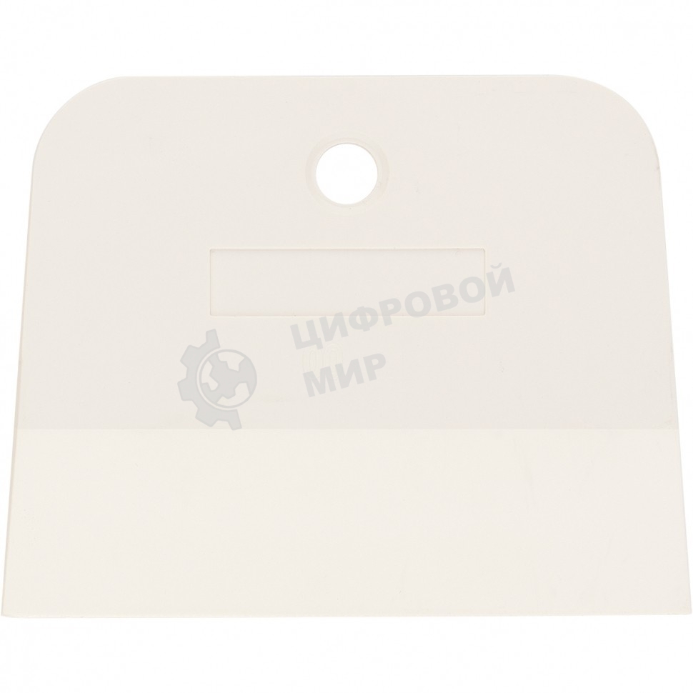 Шпатель Сибртех белая резина, 100 мм