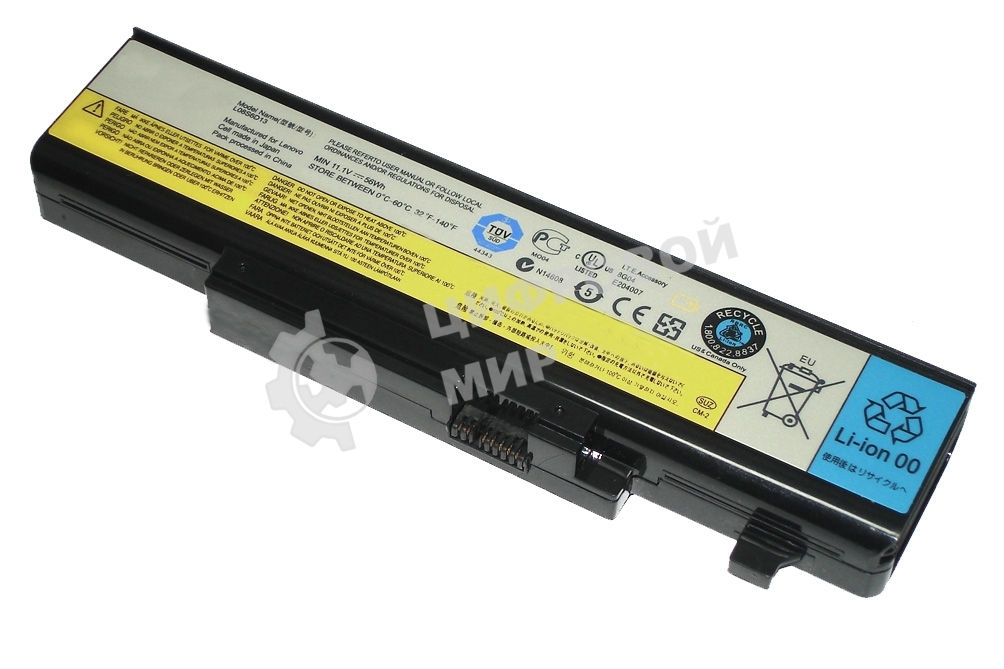 Аккумуляторная батарея для ноутбука Lenovo IdeaPad Y450 Y550A56Wh черный Orig