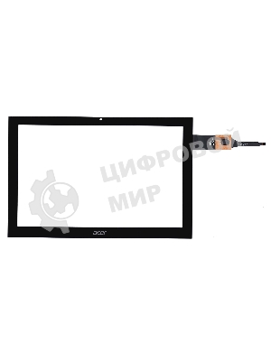 Сенсорное стекло (тачскрин) для Acer Iconia One 10 B3-A40 FHD, черное