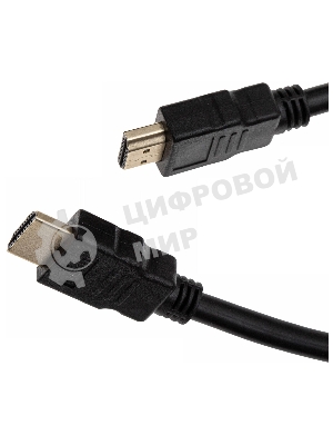Кабель аудио-видео Cactus CS-HDMI.1.4-2 HDMI (m)/HDMI (m) 2м. позолоченные контакты черный