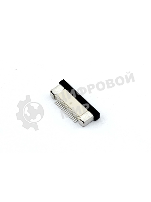 Разъем FPC Half Coverage Bottom Contact 0.5K-BX-16PWB 16 pin высота 2мм шаг 0,5мм