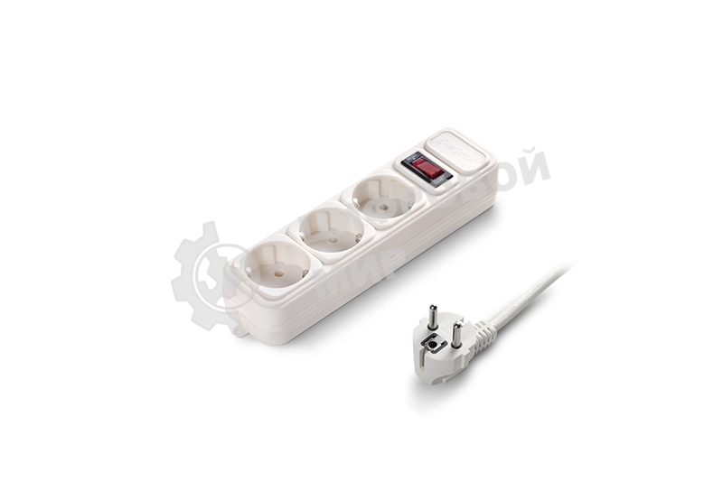 Сетевой фильтр ExeGate EX221181RUS SP-3-3W (3 розетки, 3 м, евровилка, белый)
