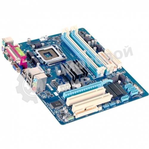 Материнская плата Gigabyte GA-G41M-COMBO-GQ (rev.3), LGA 775, Intel G41, 4xDDR2/DDR3, 4xSATA, 1xPCIe 1.1 x16, 1xPCIe 1.1 x1, 1xVGA, 1x 1Gb LAN, 4xUSB 2.0, 3x3.5 мм, 5.1, Micro ATX