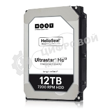 Жесткий диск WD Original SAS 3.0 12Tb 0F29532 HUH721212AL5204 Ultrastar DC HC520 (7200rpm) 256Mb 3.5