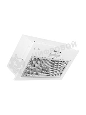 Вытяжка встраиваемая LEX GS Bloc LIGHT 600 белый управление: кнопочное (1 мотор)