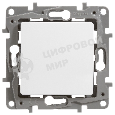 Выключатель 10АХ, на винтах, бел. ETIKA 