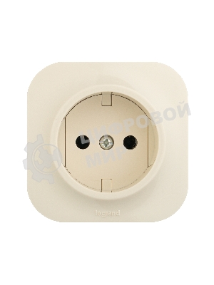 Розетка без заземления без шторок (Слоновая кость) Legrand 782240