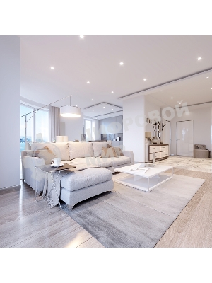 Светильник светодиодный накладной Rexant AuroraSunset Wave с изменяемой цветовой температурой и регулируемой мощностью 4х2W, 2700-6500 К LED