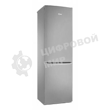 Холодильник Pozis RK-149 (R) серебристый металлопласт двухкамерный 240/130 л морозилка снизу