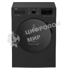 Стиральная машина Beko WSPE6H616A черный, загрузка фронтальная 6,5 кг, 1200 об/мин., класс: А++