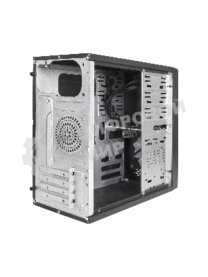 Компьютерный корпус Minitower ExeGate mEVO-7807-NPX450 (mATX, БП 450NPX 12см, 1хUSB+1хUSB 3.0, черный 1x12см с RGb подсветкой)